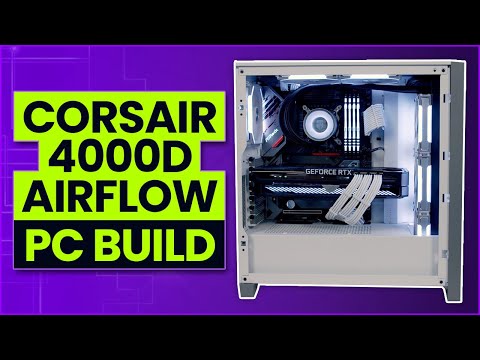 Corsair 4000D Airflow PC Build - i9 11900K & RTX 3080