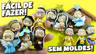 SIMPLIFICADO! FAÇA APLIQUES FÁCEIS E CRIE UM LINDO PRESÉPIO DE NATAL.