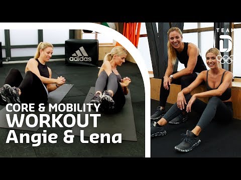 Core & Mobility mit Angelique Kerber und Lena Gercke | Trainingshelden
