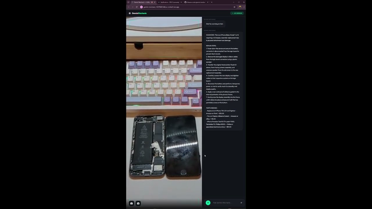 Gemini Mechanic — AI硬件维修技师