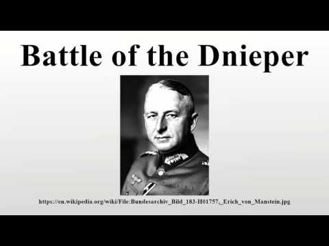 Battle of the Dnieper