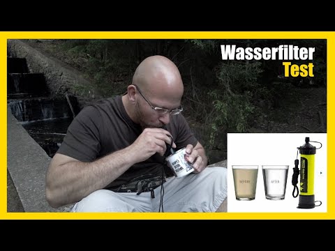 WASSERFILTER FÜR DEN NOTFALL // OUTDOOR TEST // REVIEW // Galaby.eu #wasserfilter #test #outdoor
