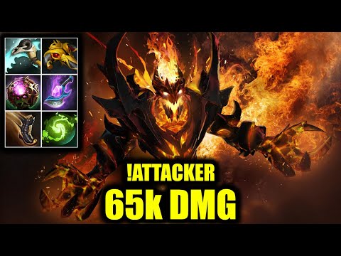 🔥 65k DMG - Full Magic Build - !Attacker - Shadow Fiend - 20 Kills - DOTA 2 Pro Game Highlights