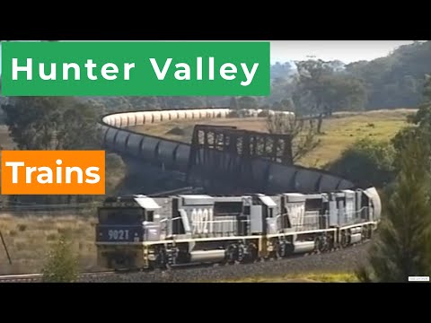 Hunter Valley Trains in 2001 | Ulan line | Musswellbrook - Branxton | Clean 82 & 90 class