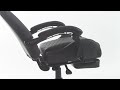 3632005 / 70871001 Gaming chair HALLUM with footrest black