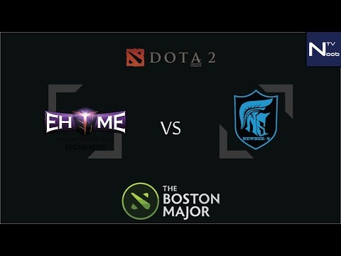 BOSTON MAJOR OPEN QUALIFIER #2 CHINA REGIONAL FINAL || EHOME.K VS NEWBEE.Y
