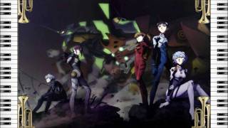 Neon Genesis Evangelion - A Cruel Angel&#39;s Thesis [TBS ver.] (Instrumental Jazz Version) [HD]