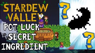 Stardew Valley Potluck | Luau | Secret Ingredient to always WIN!