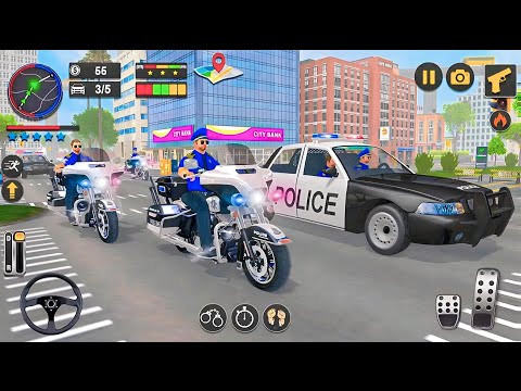 US Police Motor Bike Chase - Mobile Game