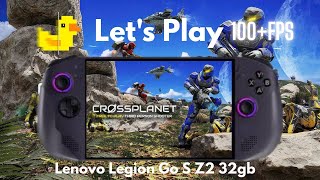 Let's Play CrossPlanet on Lenovo Legion Go S Z2 (32GB) | 100+ FPS with Lossless Scaling!
