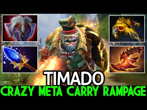 TIMADO [Pudge] Crazy Meta Carry Rampage Comeback Hard Game Dota 2