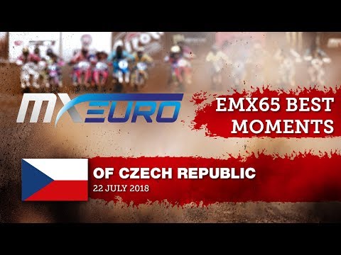 EMX65 Race 1 Best Moments - Round of Czech Republic 2018