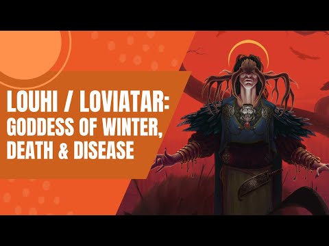 Louhi and Loviatar - Goddess of Winter Death and Disease | Finnish Mythology
