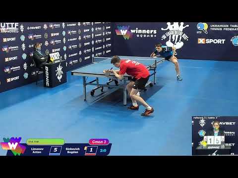 Limonov Anton - Sinkevich Bogdan League of best Table Tennis 19.12.2020 20-00