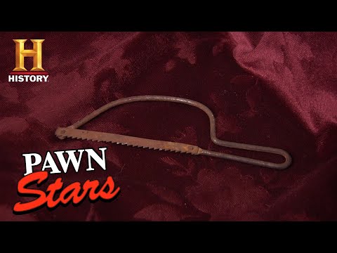 ポーン・スターズ。チャム・カッツ・ア・ディール・フォー・アンピュテーション・ソウ（シーズン8）｜歴史 (Pawn Stars: CHUM CUTS A DEAL FOR AMPUTATION SAW (Season 8) | History)