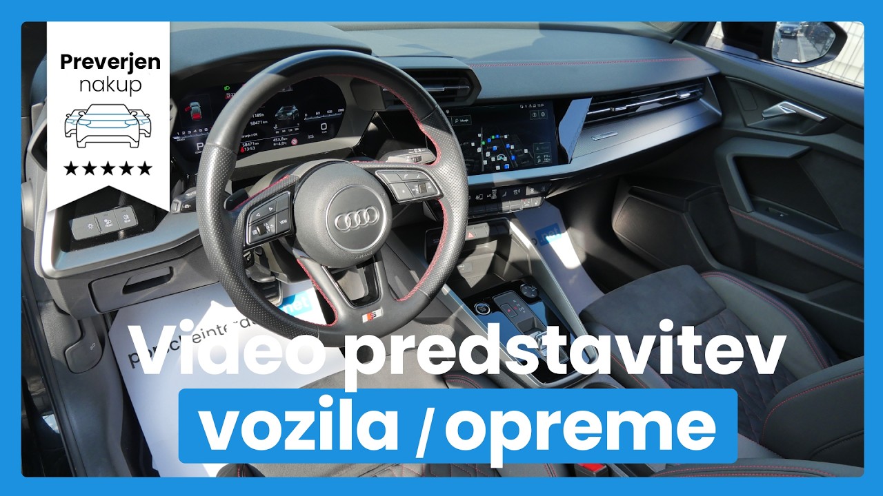 Audi A3 35TFSI Stronic S line NOTRANJI ZUNANJI-LED-CARPLAY