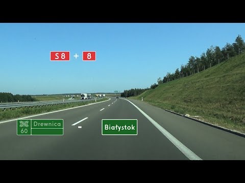 🇵🇱 S8 + DK8: (Warszawa) Drewnica - Białystok (4x)