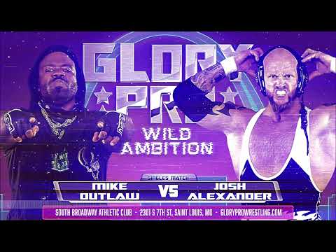 IMPACT X-Division Championship: Josh Alexander vs Mike Outlaw - Glory Pro Wrestling (Highlight Reel)