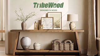 Tribesigns Bring Warmth Home with TribeWood 🌿 #TribeWood anuncio