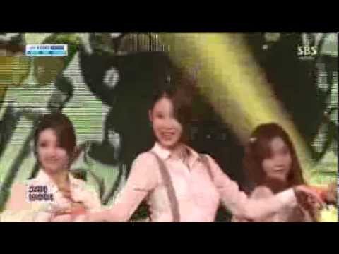 131020 인기가요 나인뮤지스(9Muses) - GUN