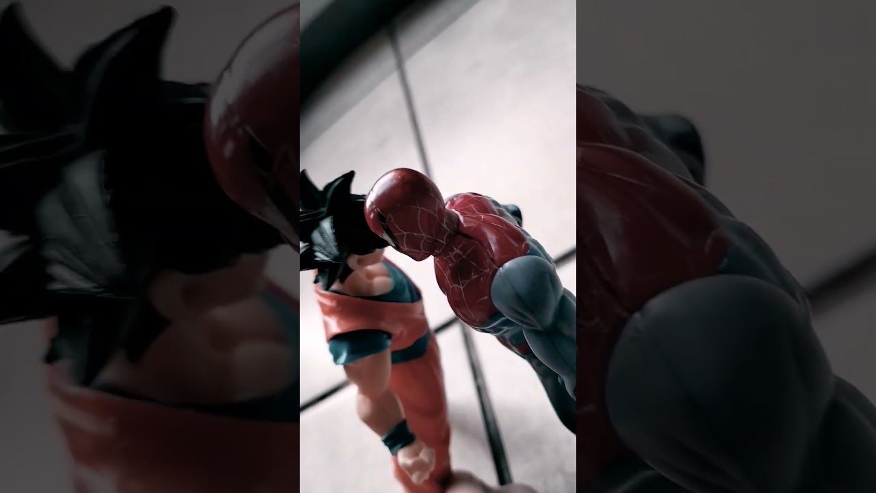 Goku teach Spider-Man how to do math