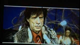 Mick Jagger- Rockstar on set for New Video- Visions Of Paradise