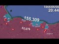 Battle Of Normandy D Day In 1 Minute Using Google Earth