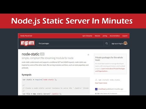 Node js Crash Course