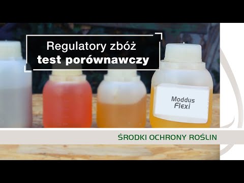 Moddus Flexi – rozpuszczalność vs inne regulatory zbóż