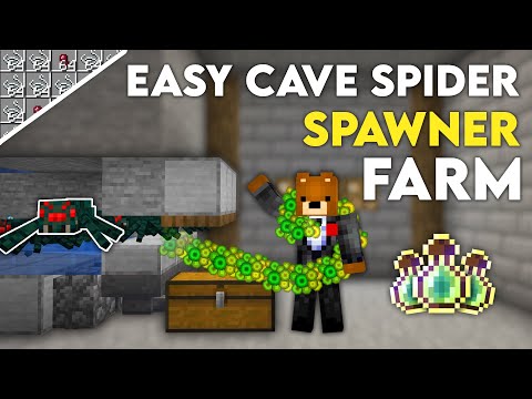 EPIC Minecraft XP Farm Design | Voltrox vs Cave Spider!