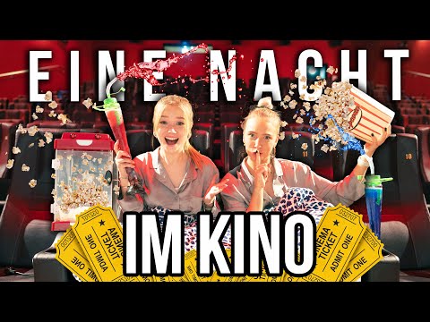 We stay one night at the cinema and do whatever we want