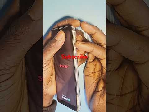 Sharp AQUOS sense 5G SHG03 Hard Reset Guide