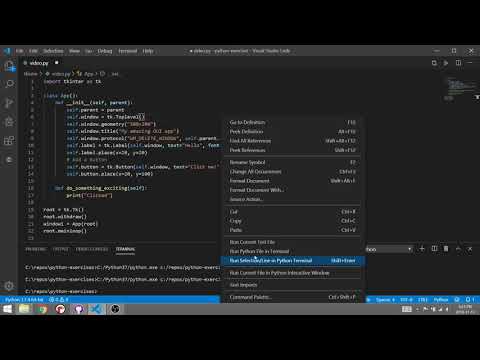 How To Create Button In Tkinter Python Tkinter Coding Python Shorts Shortvideo