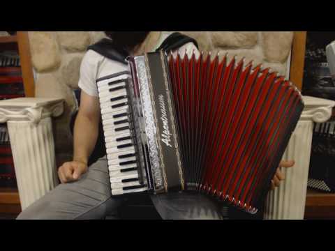 ALPE372MHEB - Ebenholz Alpentraum 372 Helikon Piano Accordion MMM 34 72 $4499