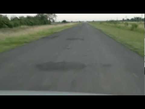 el mal estado de la ruta(9) trayecto 3 Isletas/castelli chaco, arg.