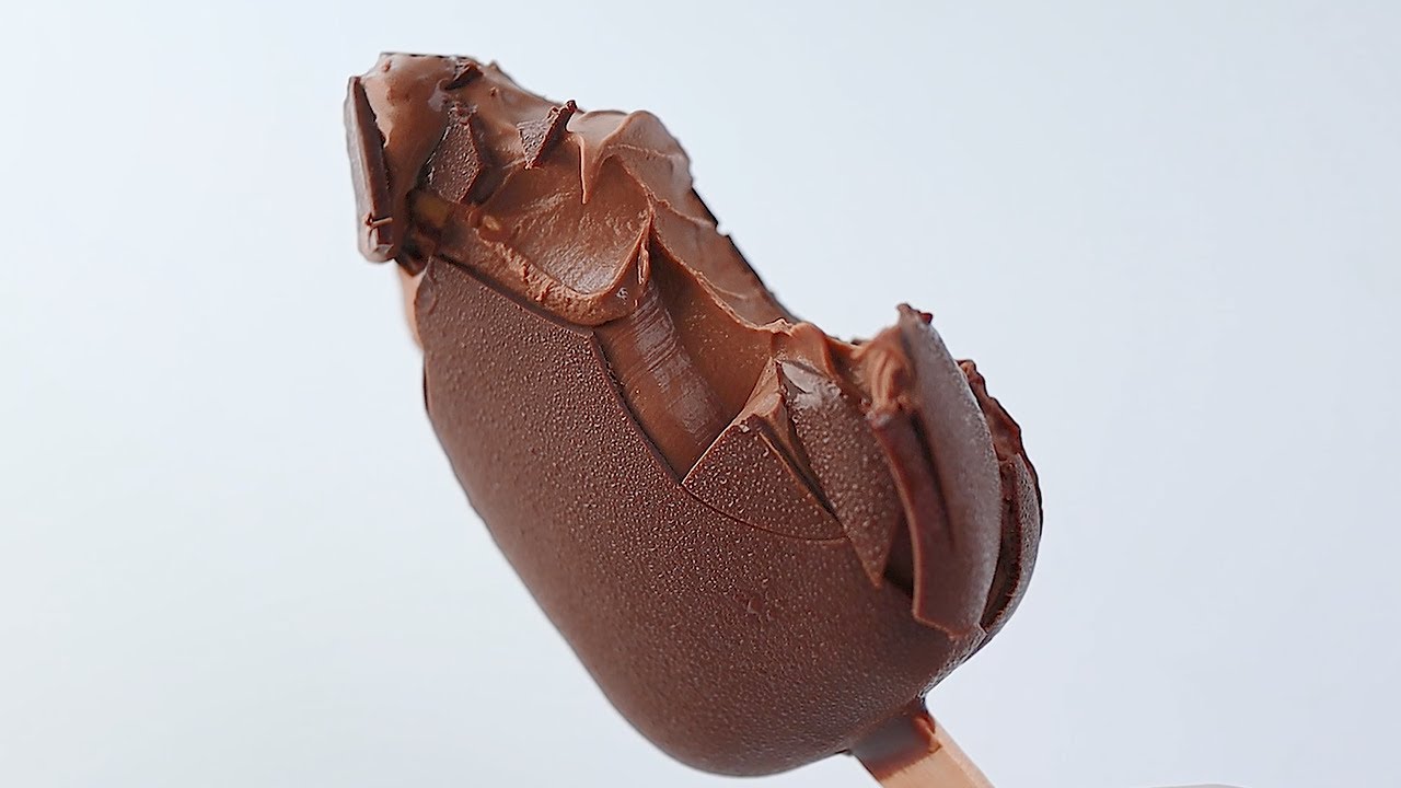 쫀득한 식감의 초코바🍫 리얼 초코 아이스크림, 이젠 집에서 만들어 드세요｜Dark Chocolate Ice Cream Bar♥