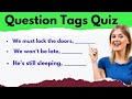 Question Tag Quiz with answer