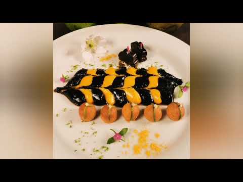 How to prepare a fresh natural sweet Mexican black Sapote Mousse & yellow Zapote dessert, Soapapple