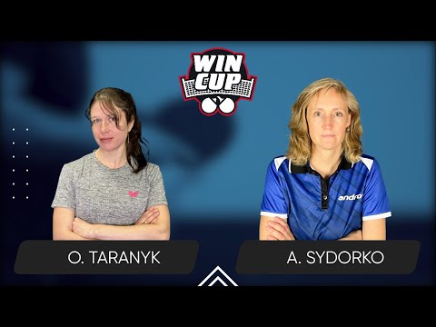 15:30 Olena Taranyk - Anzhela Sydorko 07.01.2025 WINCUP Women Professional. TABLE 1