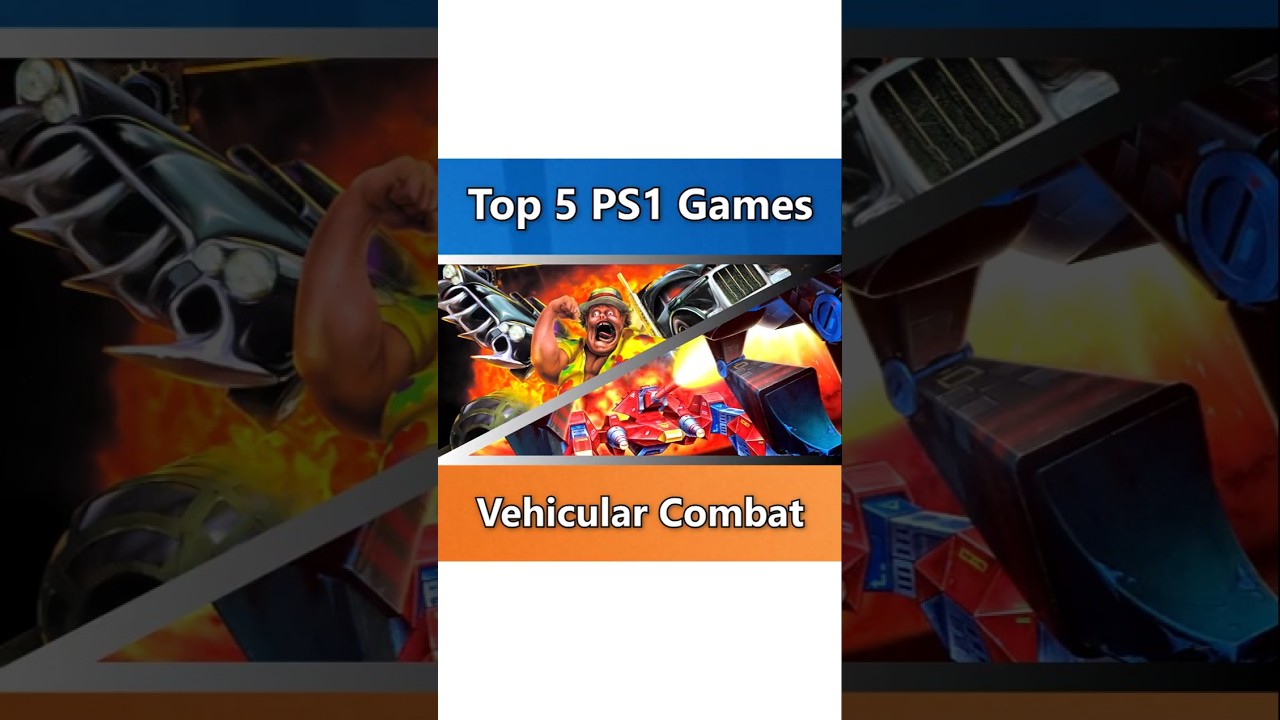 My Top 5 PS1 Vehicular Combat Games | #shorts #ps1 #playstation