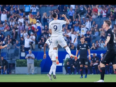 GOAL: Zlatan Ibrahimovic scores from a brilliant volley