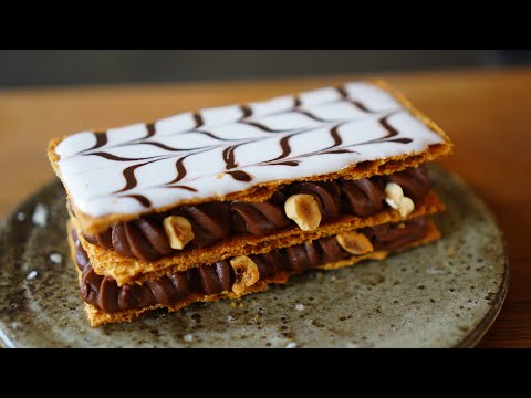 Cette recette de Millefeuille chocolat va vous étonner par sa simplicité !