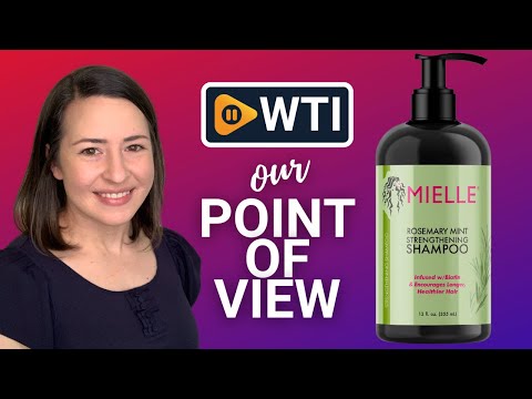 Mielle Organics Rosemary Mint Strengthening Shampoo Infused with Biotin - WTI product video review