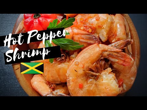 Jamaican Pepper Shrimp  (No colouring)
