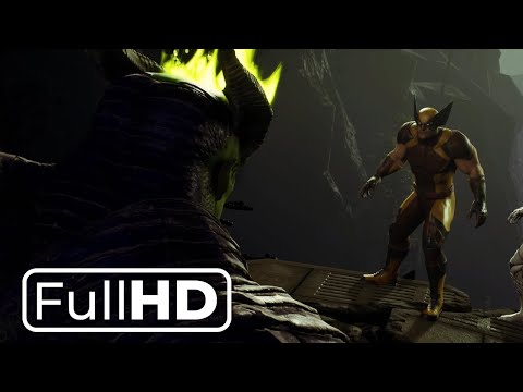 Evil Hulk Vs Wolverine Fight Scene 4K ULTRA HD - Marvel's Midnight Suns!