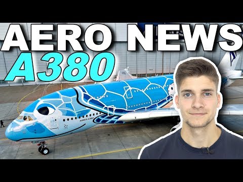 Erster SCHILDKRÖTEN-A380 für ANA! AeroNews