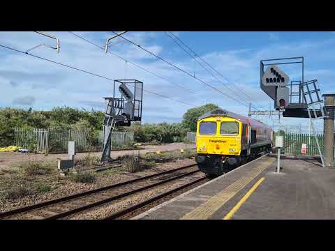 Freightliner Class 66 no: 66501 @ STJ (0B72) 29/05/2025.