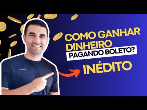 Como ganhar dinheiro pagando boleto?  [INÉDITO]