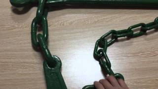 Tension lever load binder