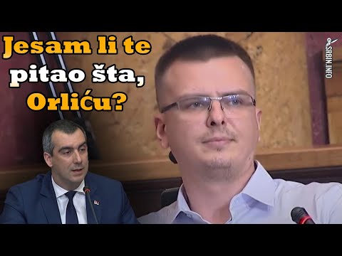 Miloš naučio Orlića redu! Predsednik Skupštine nepristojan, Parandilović ga odmah ućutkao!